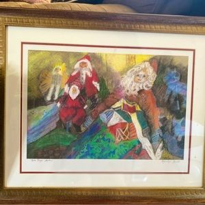 War Eagle Craft Fair Santas and Angel
SIGNED!